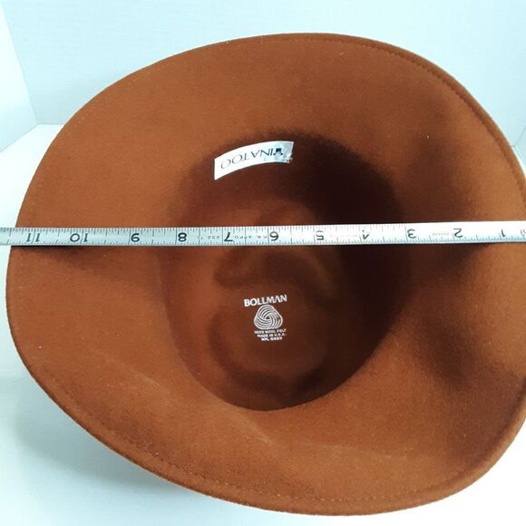 Vintage Bollman Hat Co. Women\'s Vintage 100% Wool Brown Hat